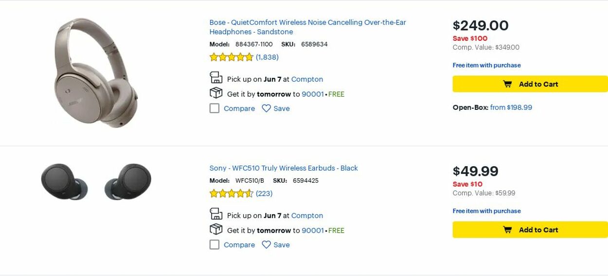 Catalogue Best Buy from 06/01/2025