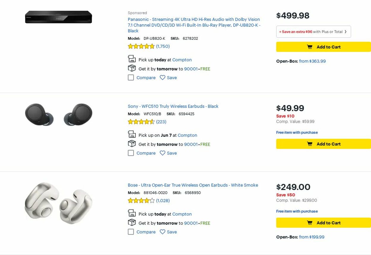 Catalogue Best Buy from 06/01/2025