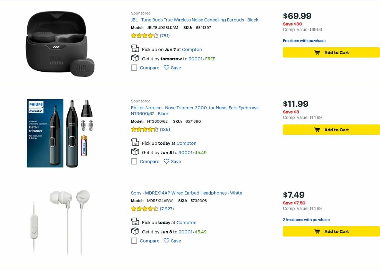 Catalogue Best Buy from 06/01/2025