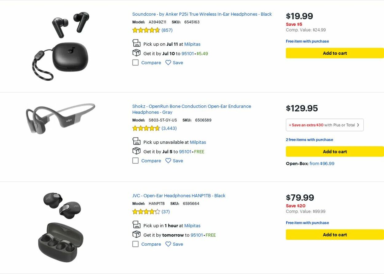 Catalogue Best Buy from 07/01/2025