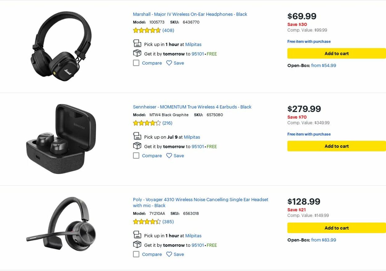 Catalogue Best Buy from 07/01/2025