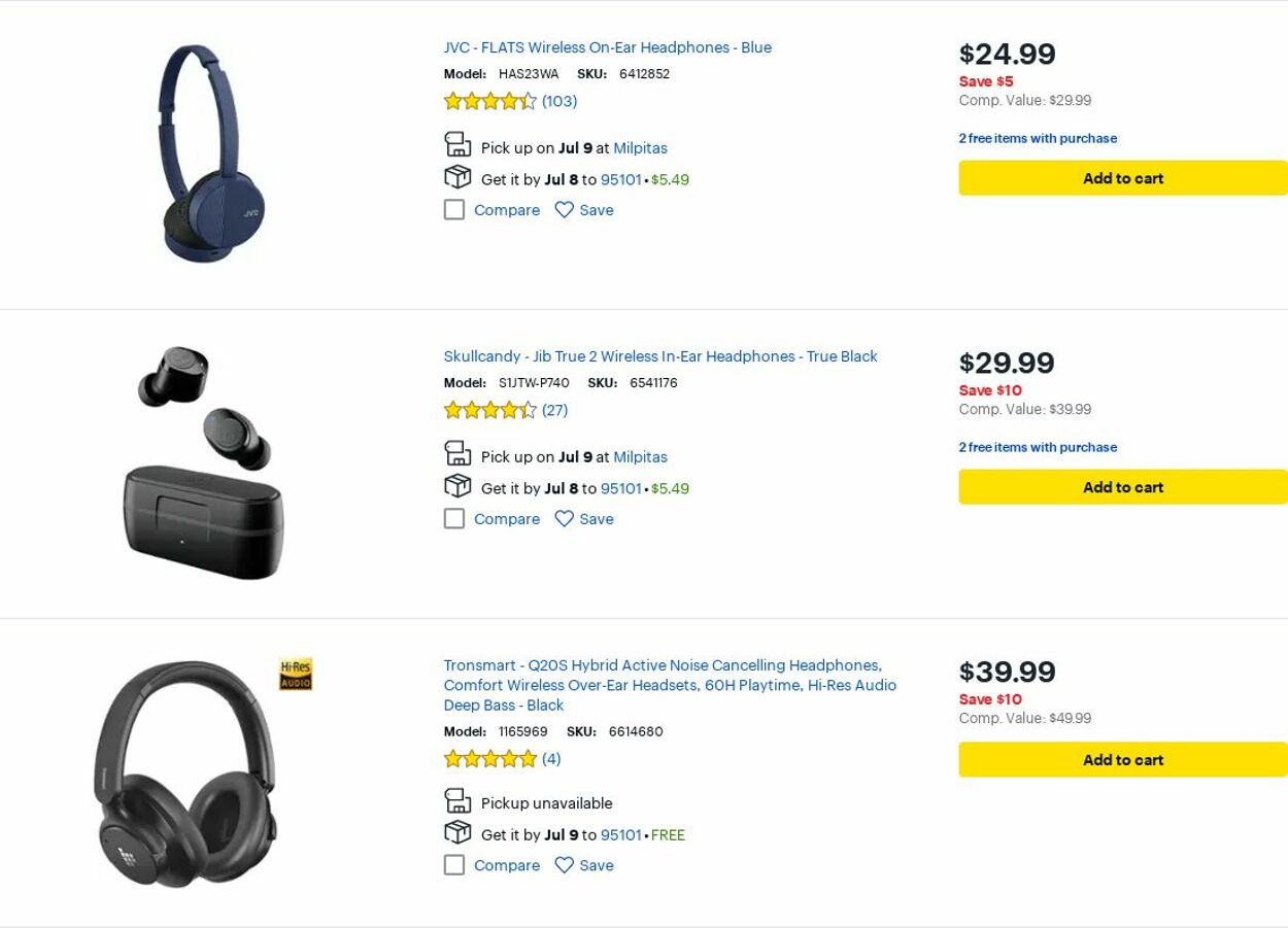 Catalogue Best Buy from 07/01/2025