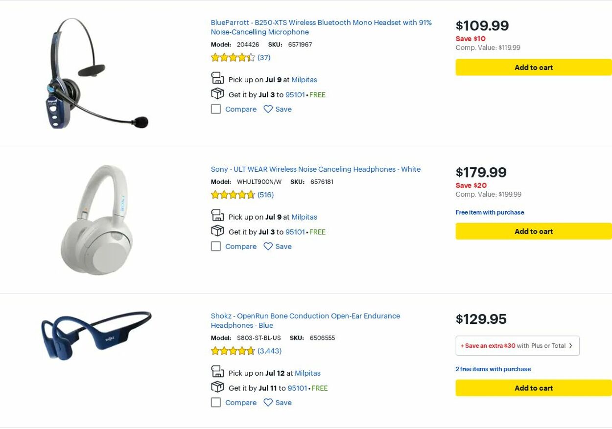 Catalogue Best Buy from 07/01/2025