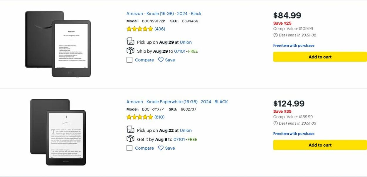 Catalogue Best Buy from 08/01/2025