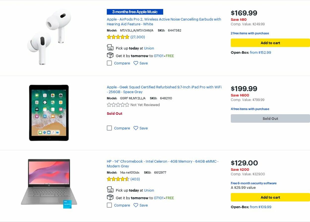 Catalogue Best Buy from 08/01/2025