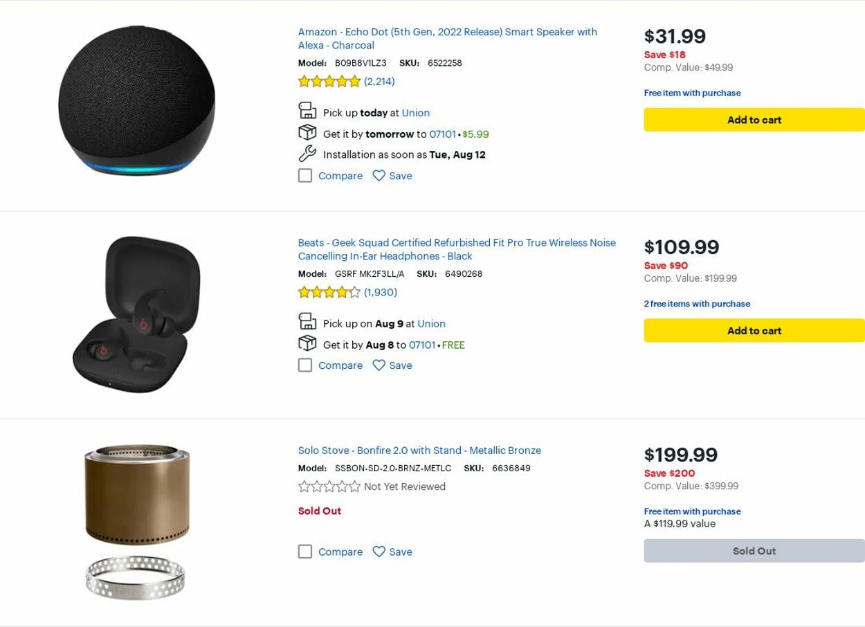 Catalogue Best Buy from 08/01/2025