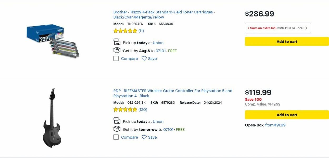 Catalogue Best Buy from 08/01/2025