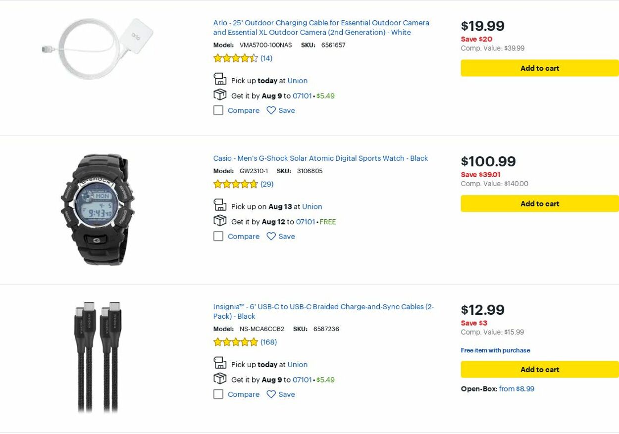 Catalogue Best Buy from 08/01/2025