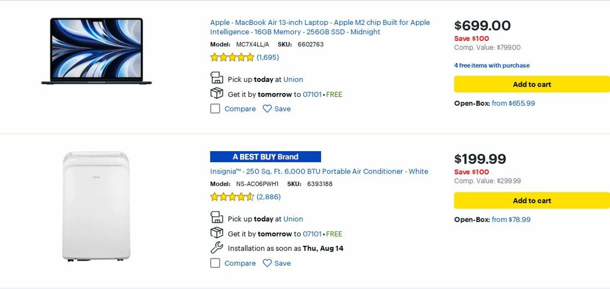 Catalogue Best Buy from 08/01/2025