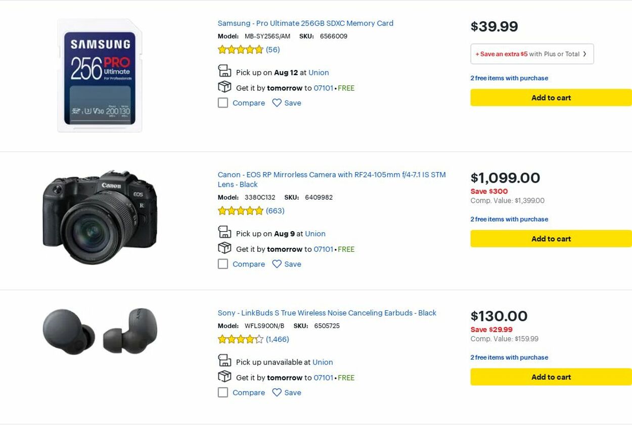 Catalogue Best Buy from 08/01/2025