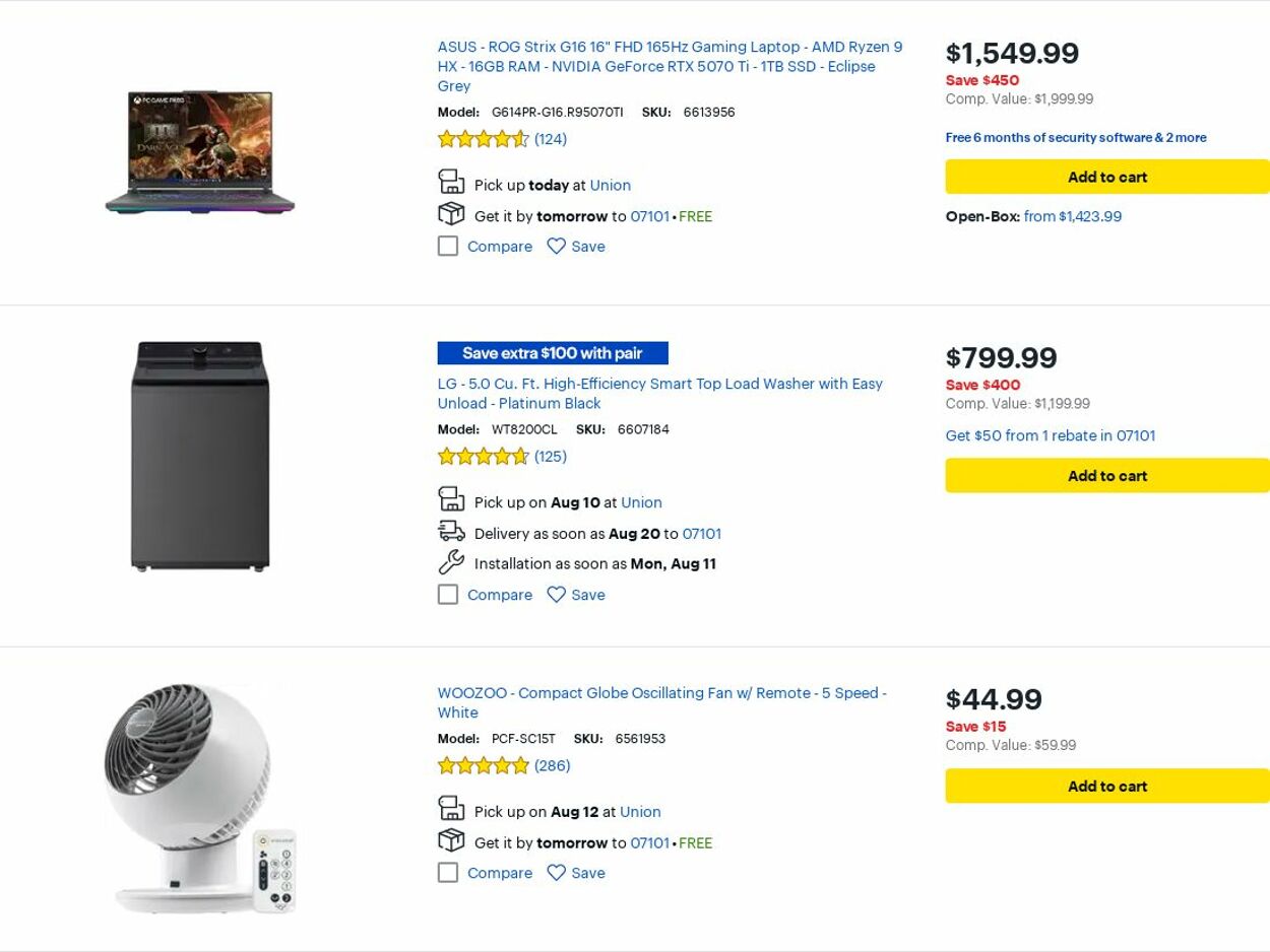 Catalogue Best Buy from 08/01/2025