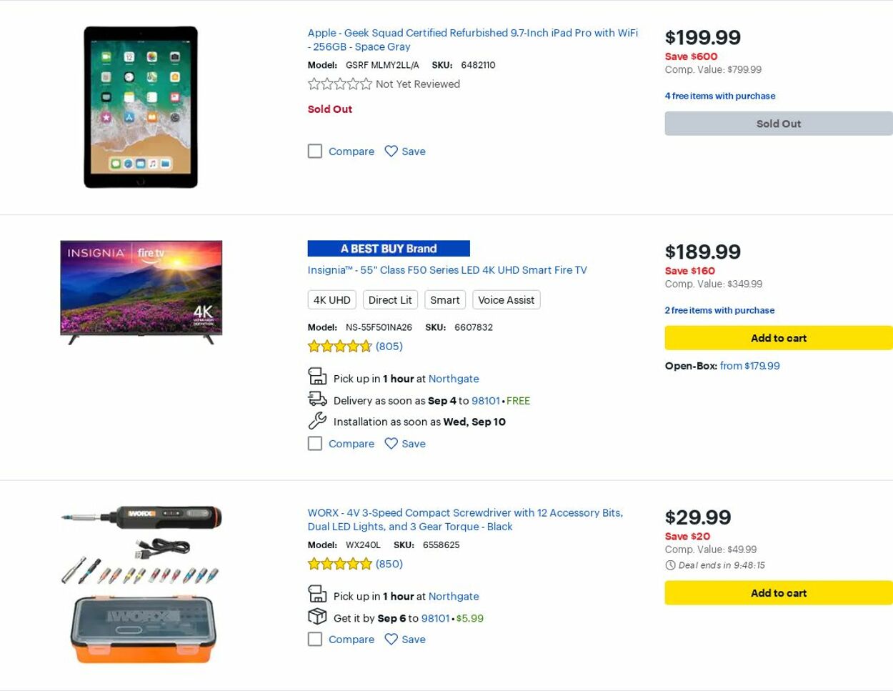 Catalogue Best Buy from 09/01/2025