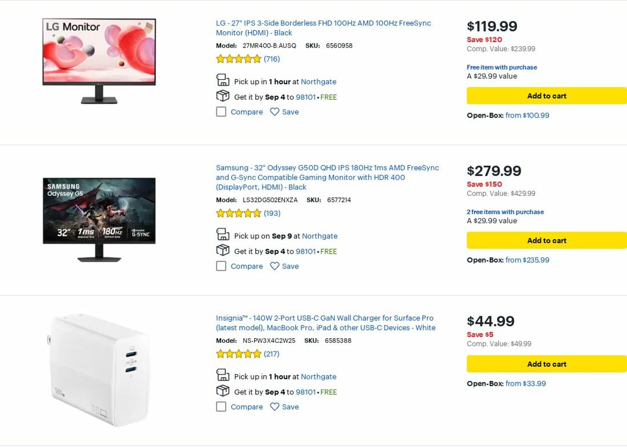 Catalogue Best Buy from 09/01/2025