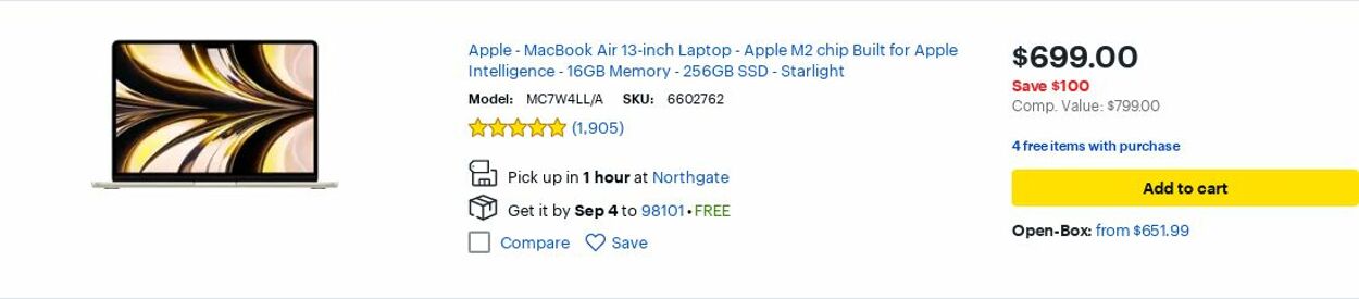 Catalogue Best Buy from 09/01/2025