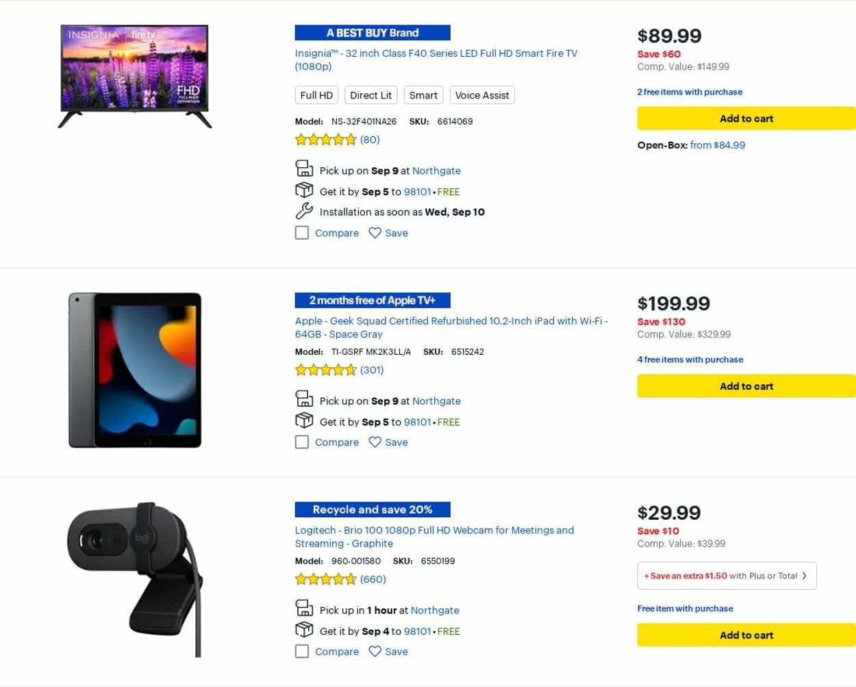 Catalogue Best Buy from 09/01/2025