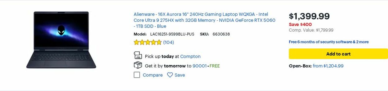 Catalogue Best Buy from 10/01/2025