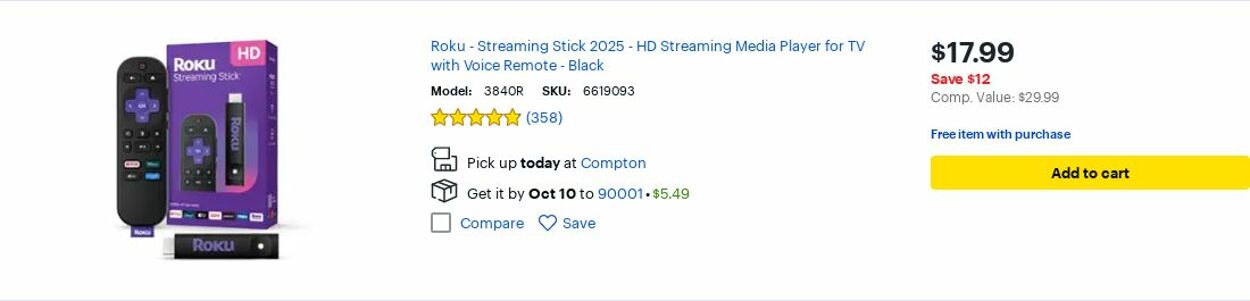 Catalogue Best Buy from 10/01/2025