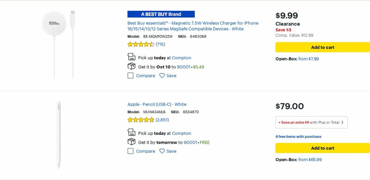 Catalogue Best Buy from 10/01/2025