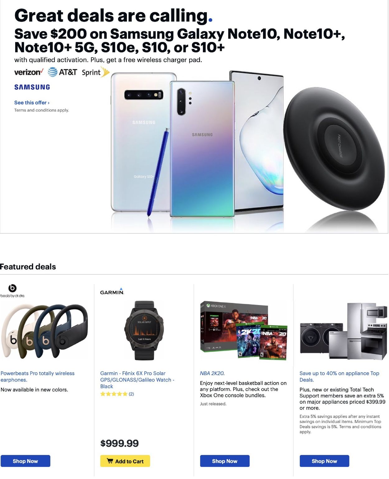 Catalogue Best Buy from 09/08/2019