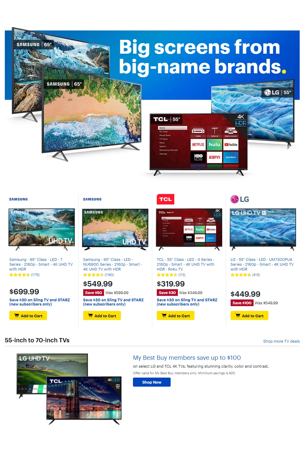 Catalogue Best Buy from 09/27/2019