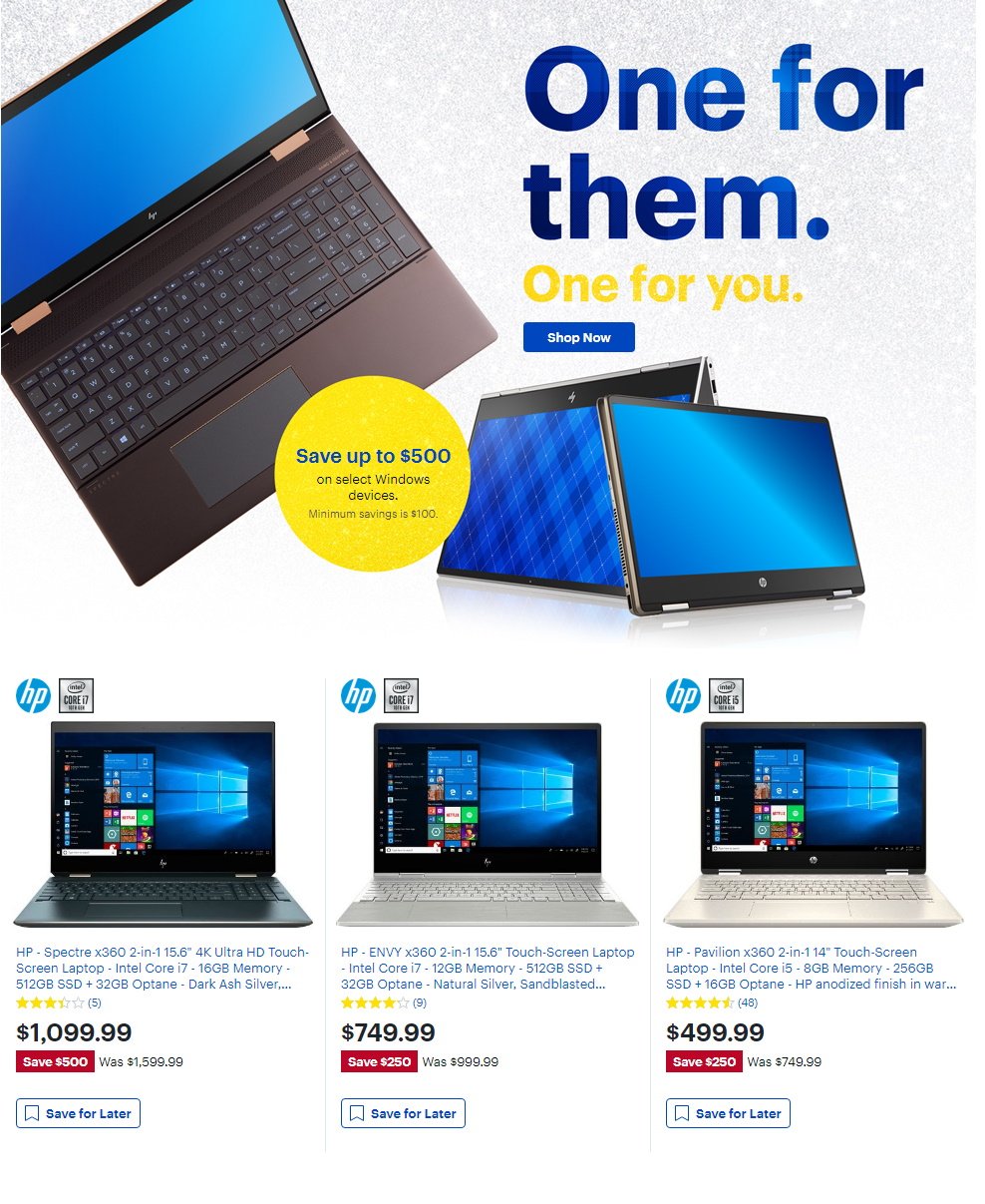 Catalogue Best Buy - Black Friday Ad 2019 from 11/13/2019