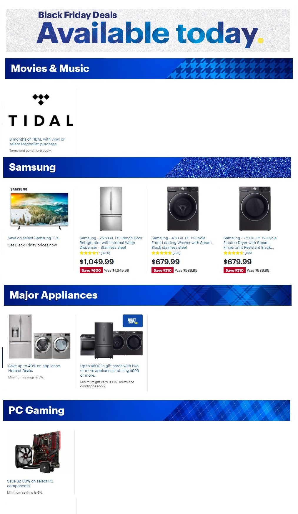 Catalogue Best Buy - Black Friday Ad 2019 from 11/26/2019