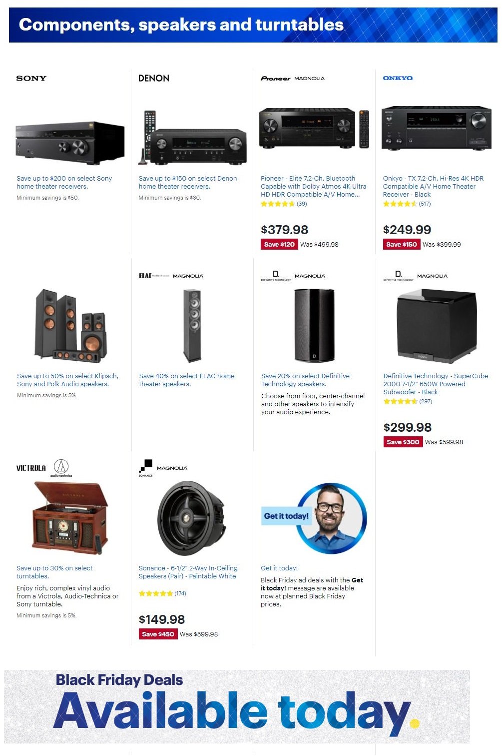 Catalogue Best Buy - Black Friday Ad 2019 from 11/26/2019