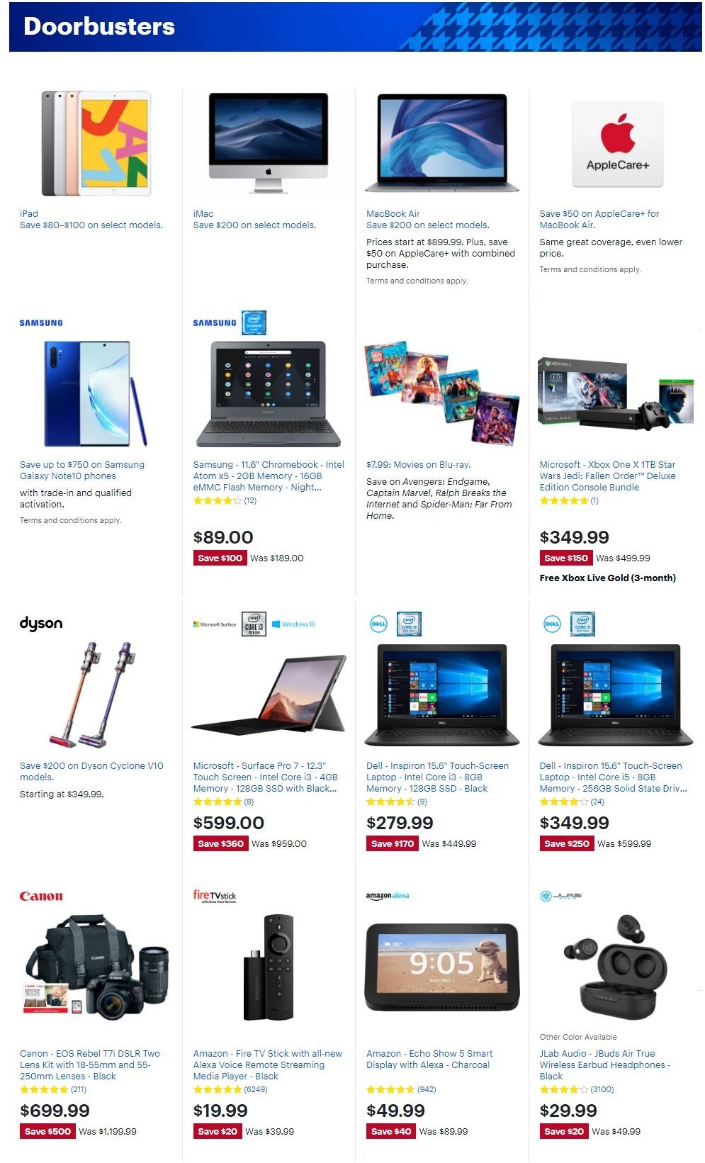 Catalogue Best Buy - Black Friday Ad 2019 from 11/26/2019