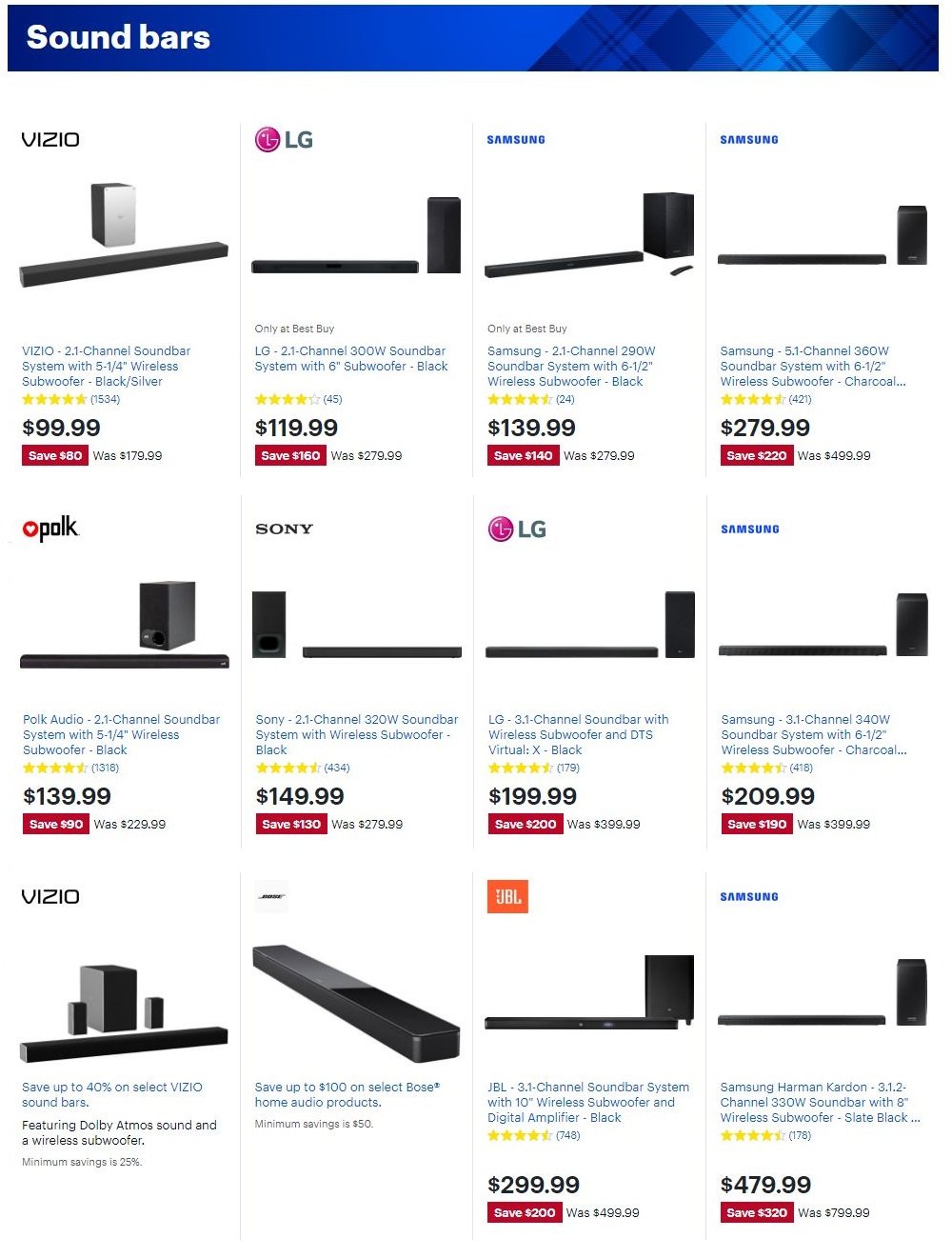 Catalogue Best Buy - Black Friday Ad 2019 from 11/26/2019