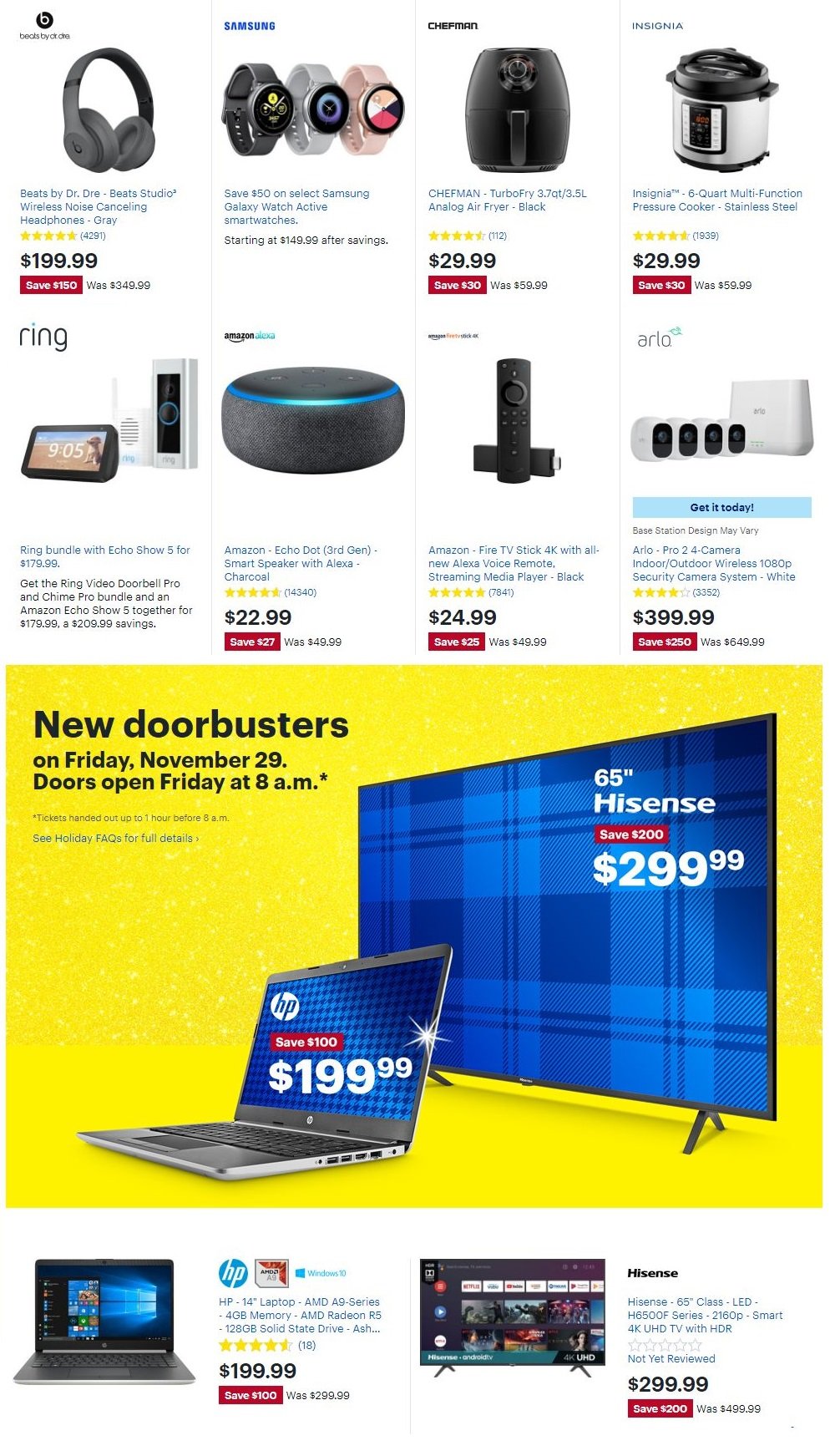 Catalogue Best Buy - Black Friday Ad 2019 from 11/26/2019