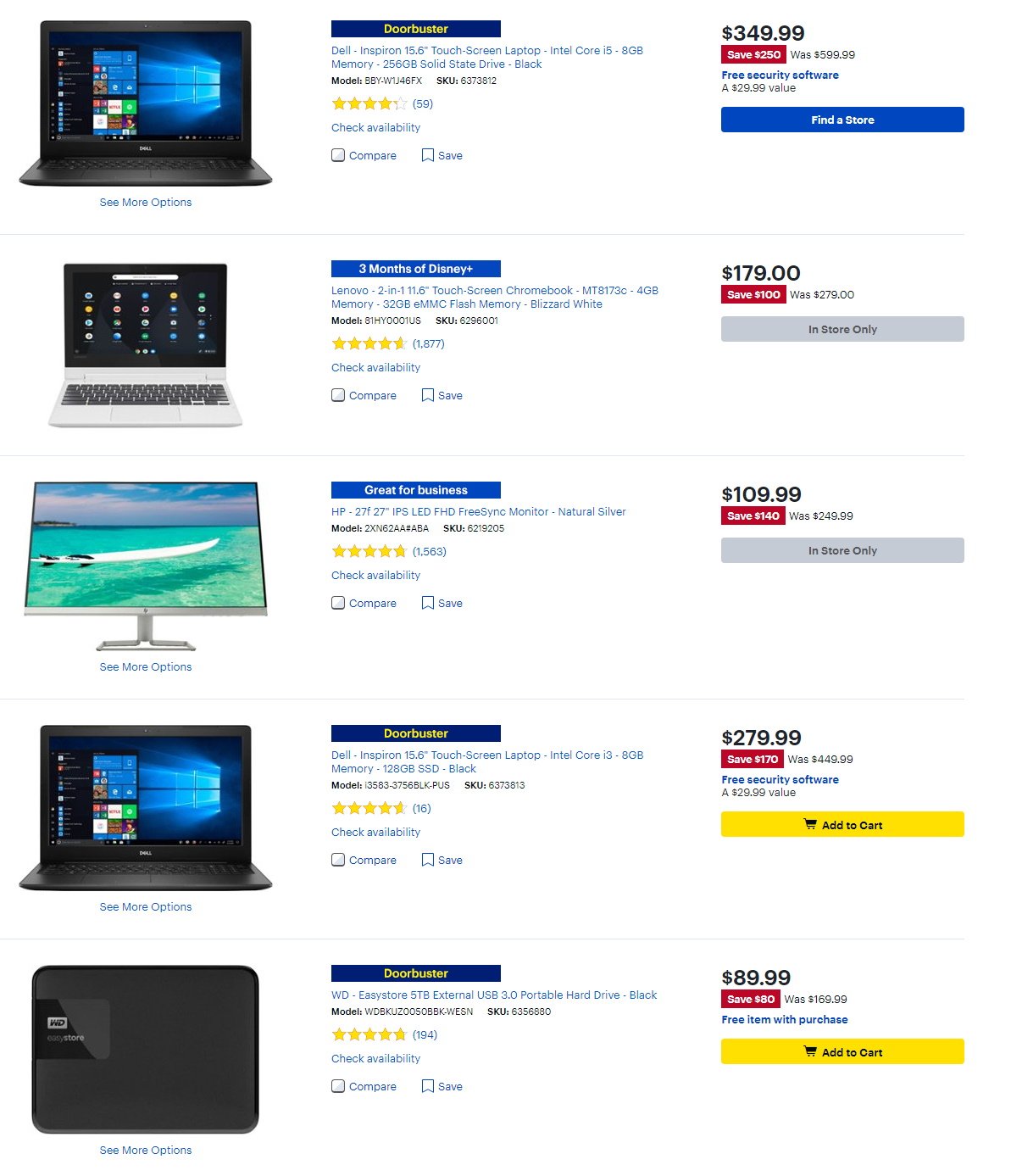 Catalogue Best Buy - Cyber Monday Ad 2019 from 11/30/2019