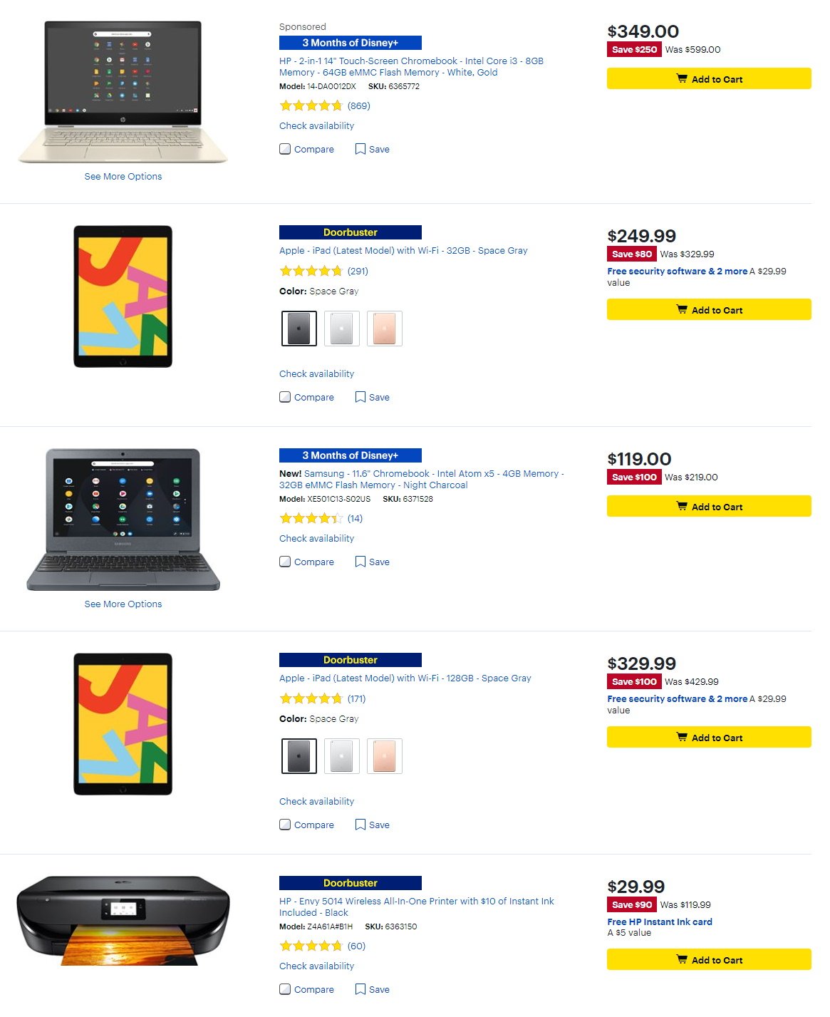 Catalogue Best Buy - Cyber Monday Ad 2019 from 11/30/2019