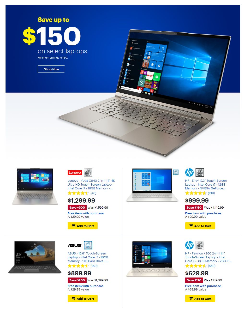 Catalogue Best Buy from 01/25/2020