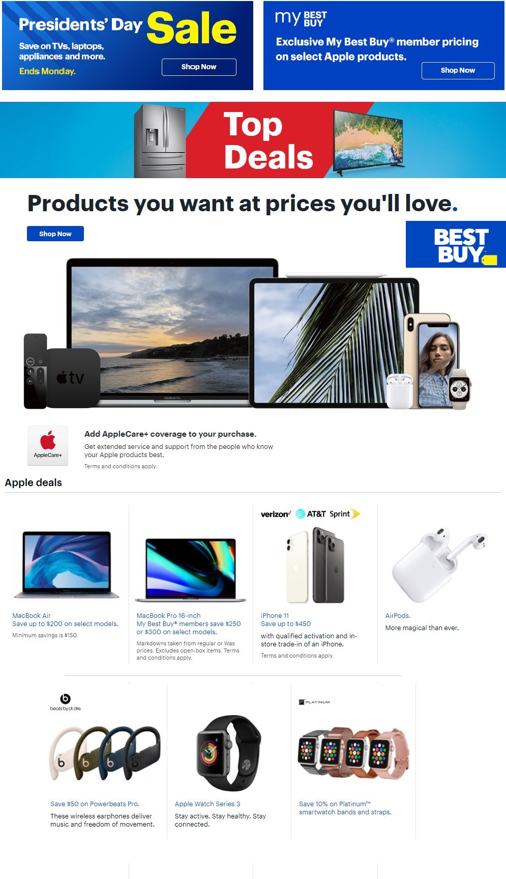 Catalogue Best Buy from 02/18/2020