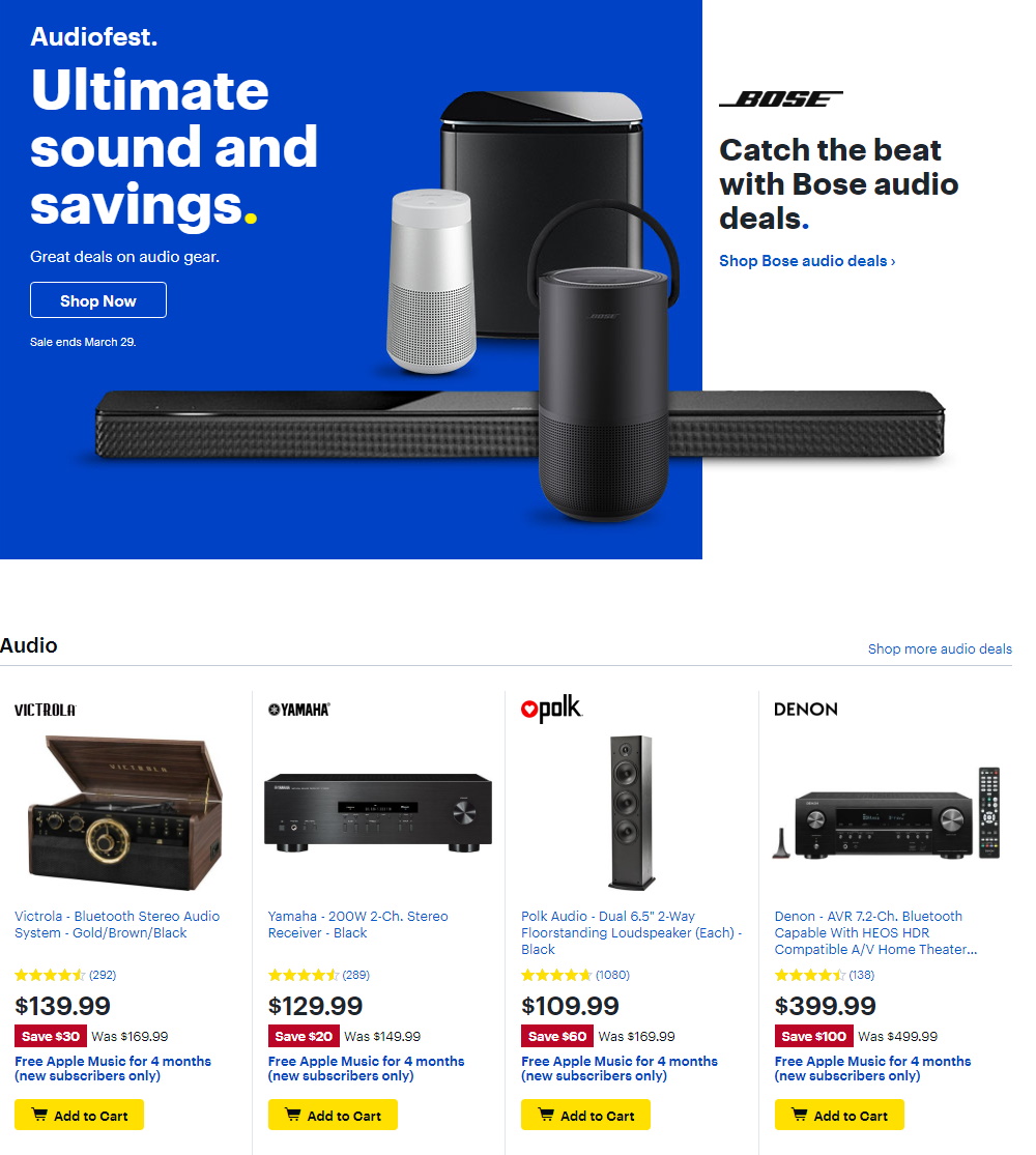 Catalogue Best Buy from 03/13/2020