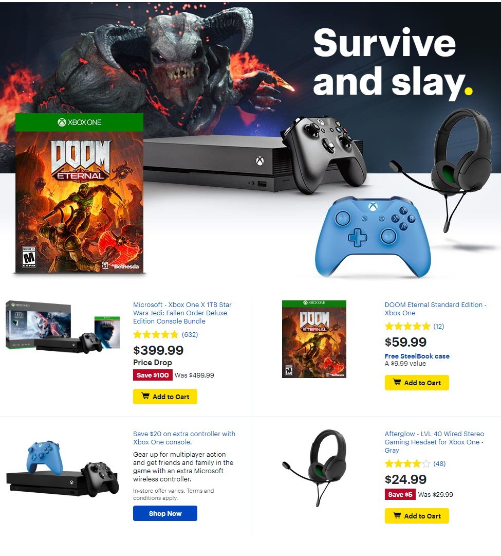 Catalogue Best Buy from 03/27/2020