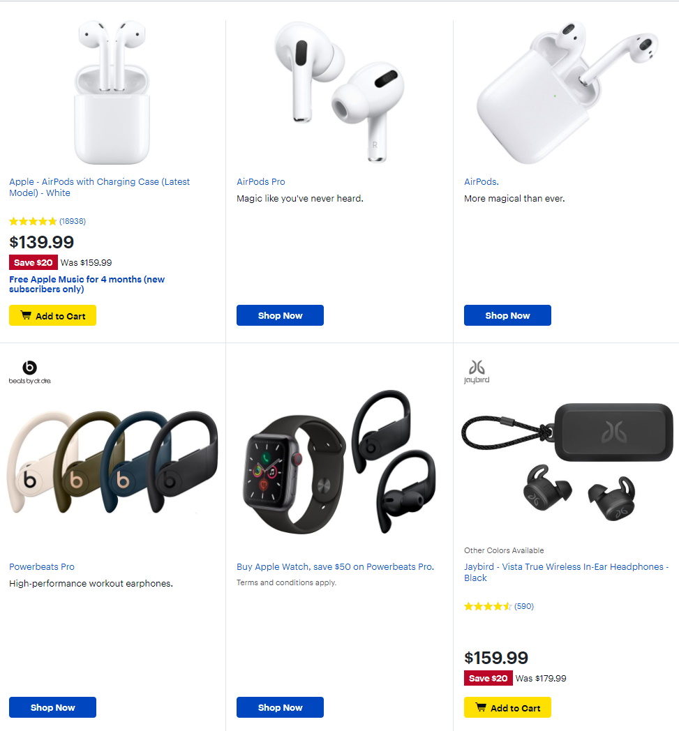 Catalogue Best Buy from 03/27/2020