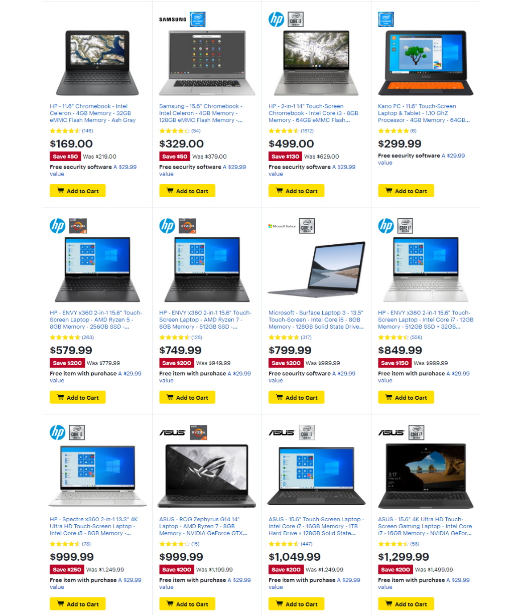 Catalogue Best Buy from 07/17/2020