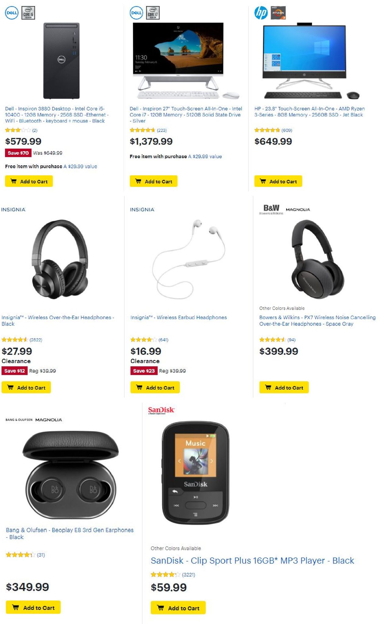 Catalogue Best Buy from 10/09/2020