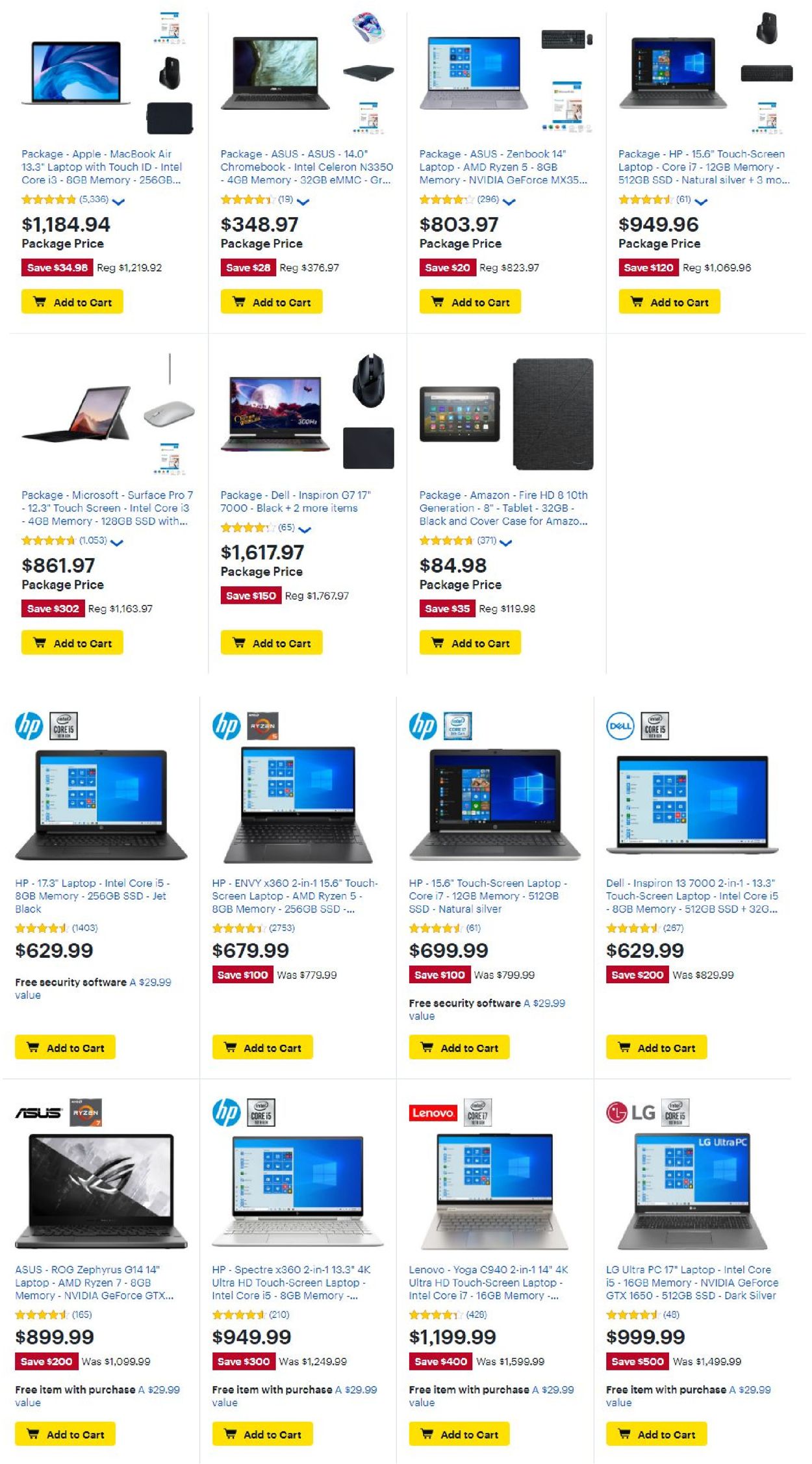 Catalogue Best Buy from 10/23/2020