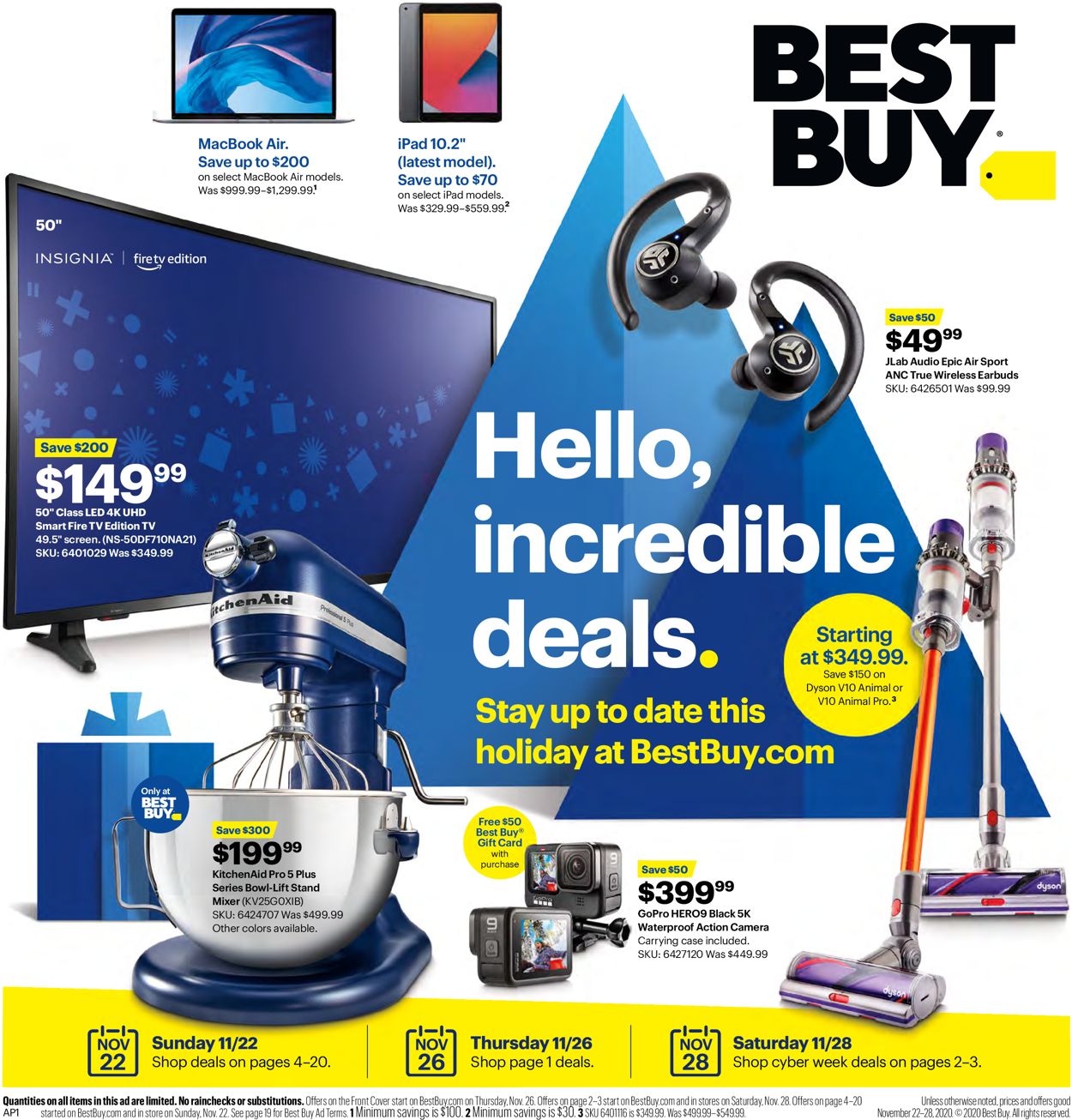Best Buy Black Friday 2020 Current weekly ad 11/22 11/28/2020