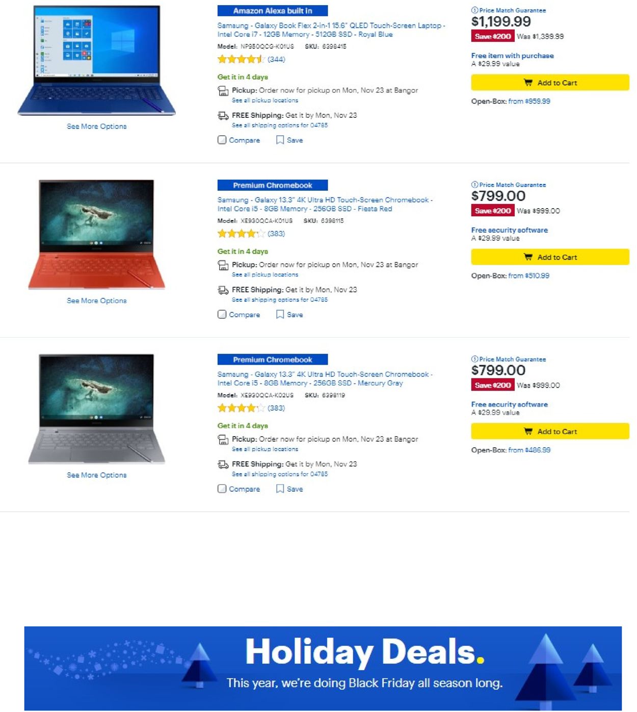 Catalogue Best Buy - Black Friday 2020 from 11/19/2020