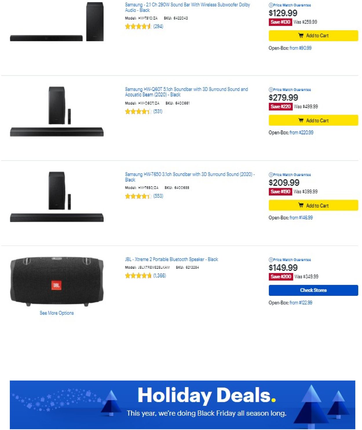 Catalogue Best Buy - Black Friday 2020 from 11/19/2020