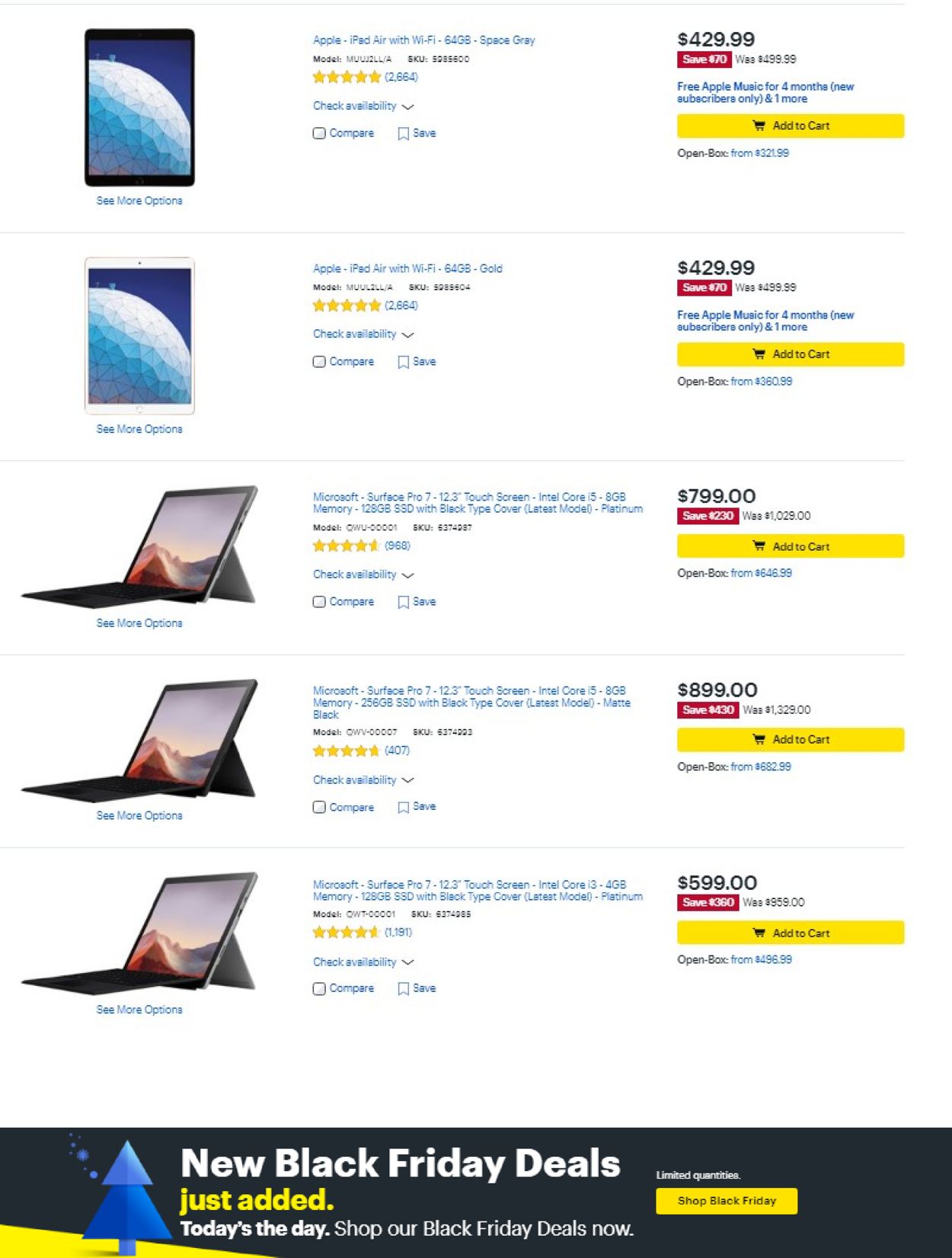 Catalogue Best Buy Black Friday 2020 from 11/27/2020