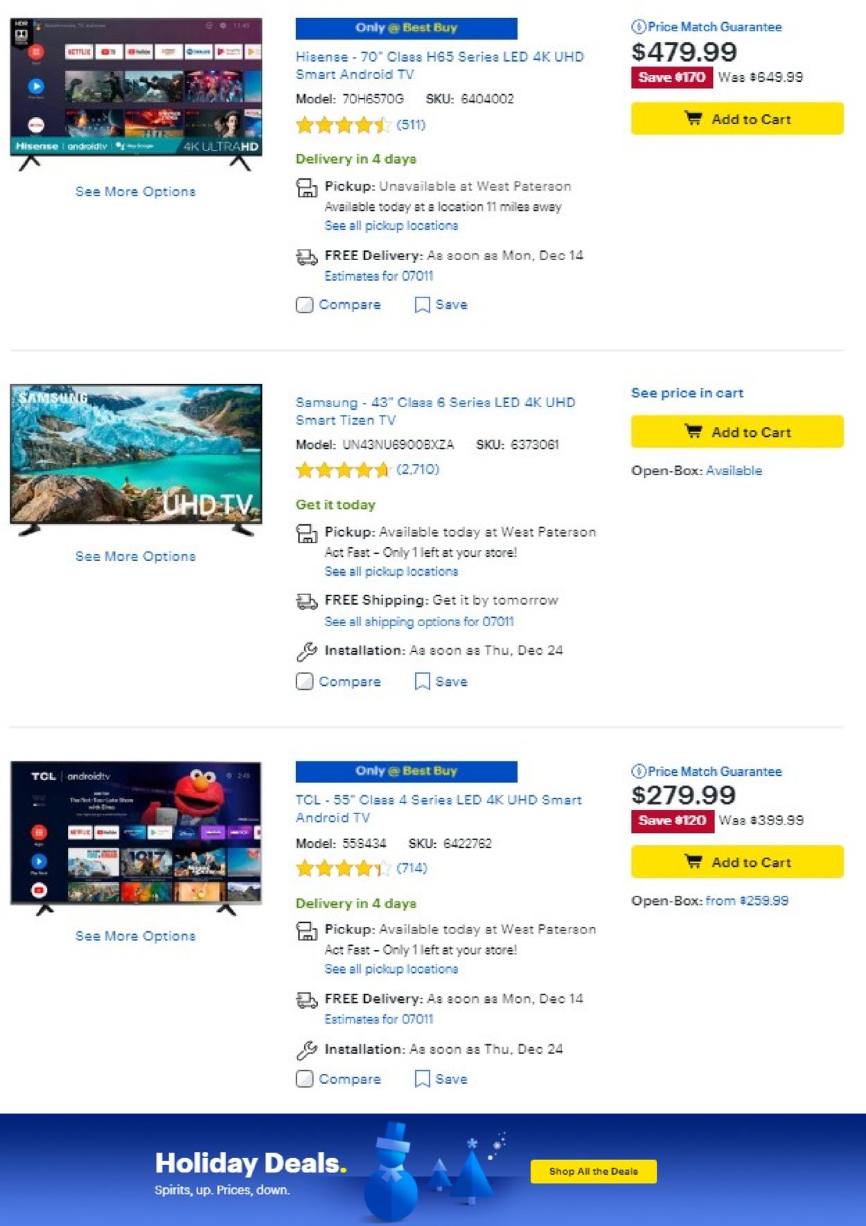 Catalogue Best Buy from 12/11/2020