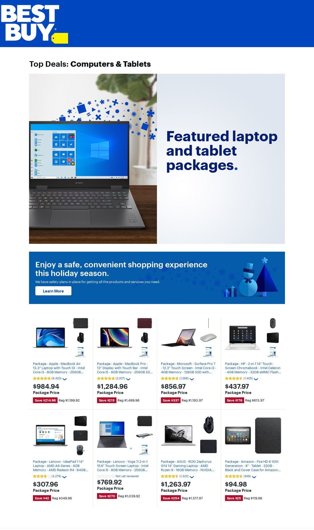 Catalogue Best Buy Top Deals 2020 from 12/18/2020