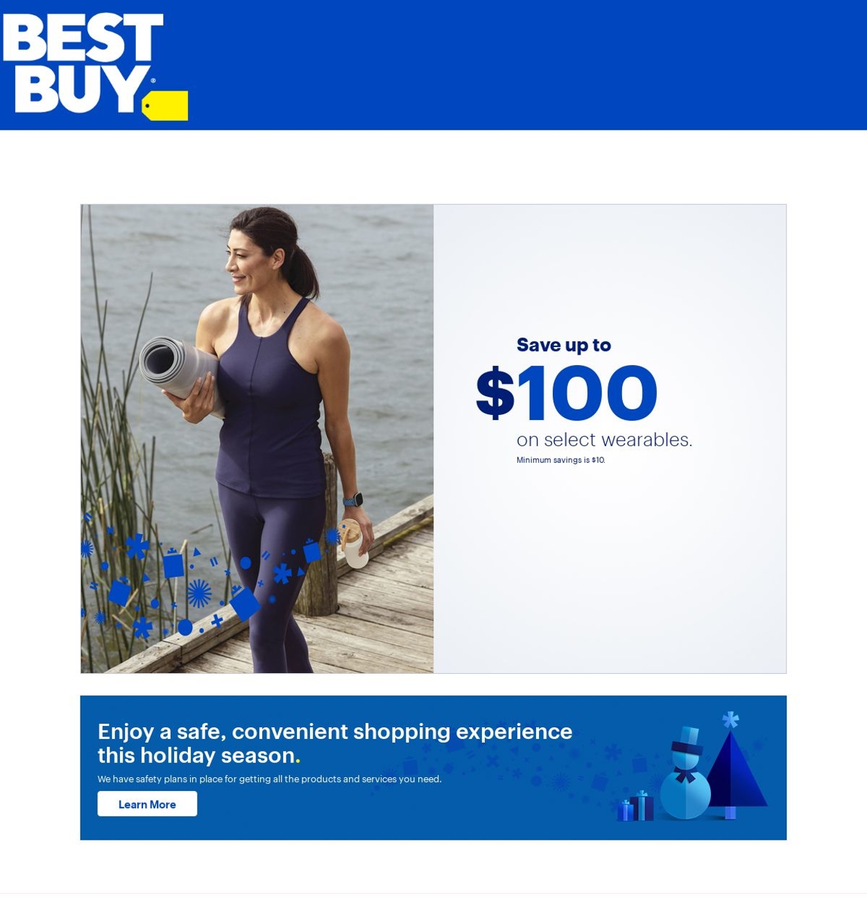 Catalogue Best Buy Top Deals and Featured Offers on Electronics  from 12/25/2020