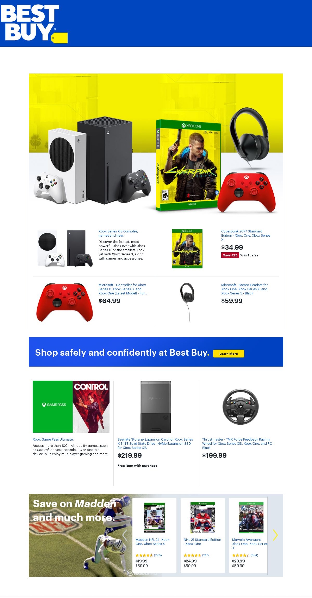 Catalogue Best Buy from 03/05/2021