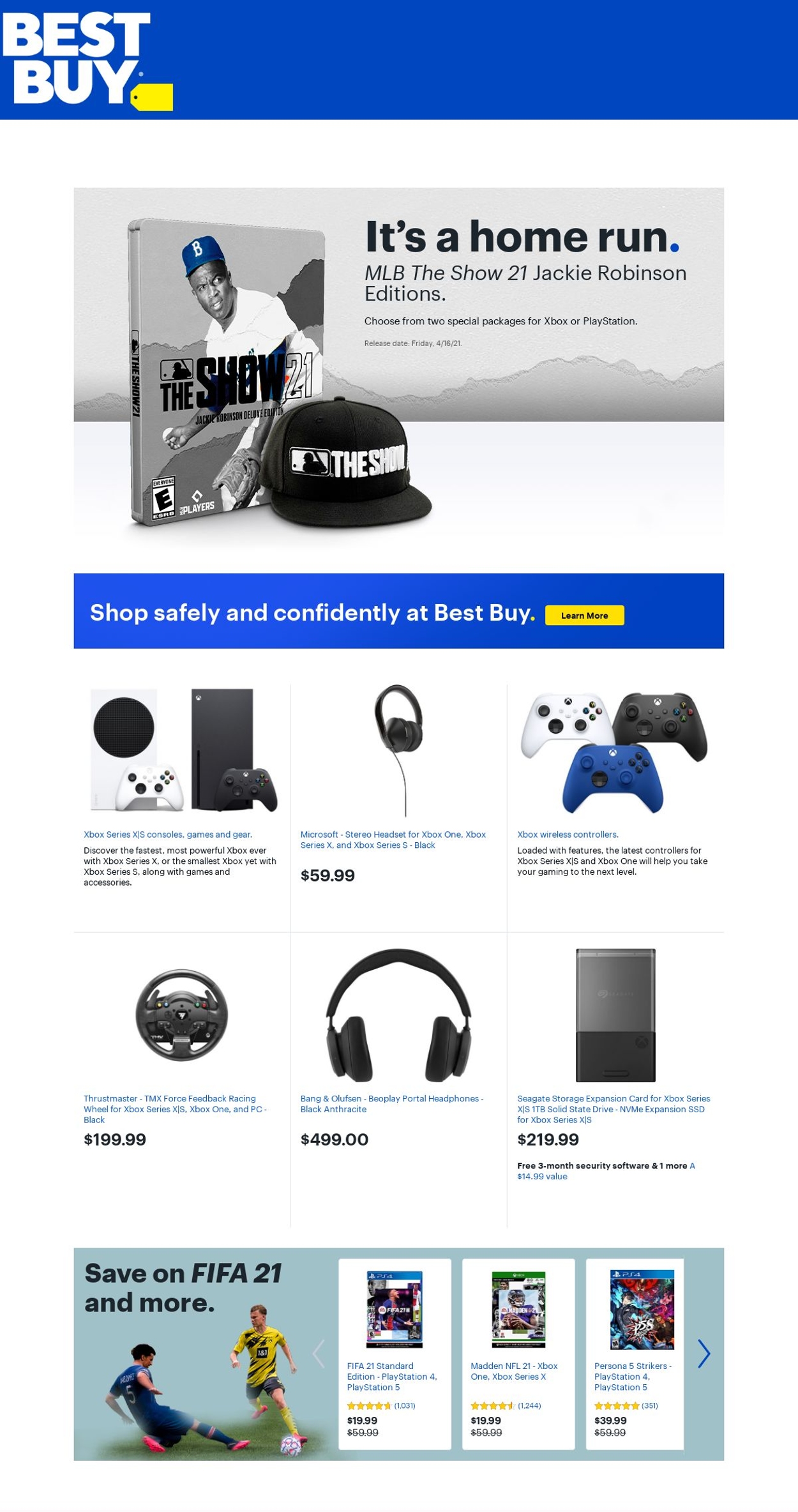 Catalogue Best Buy from 04/16/2021