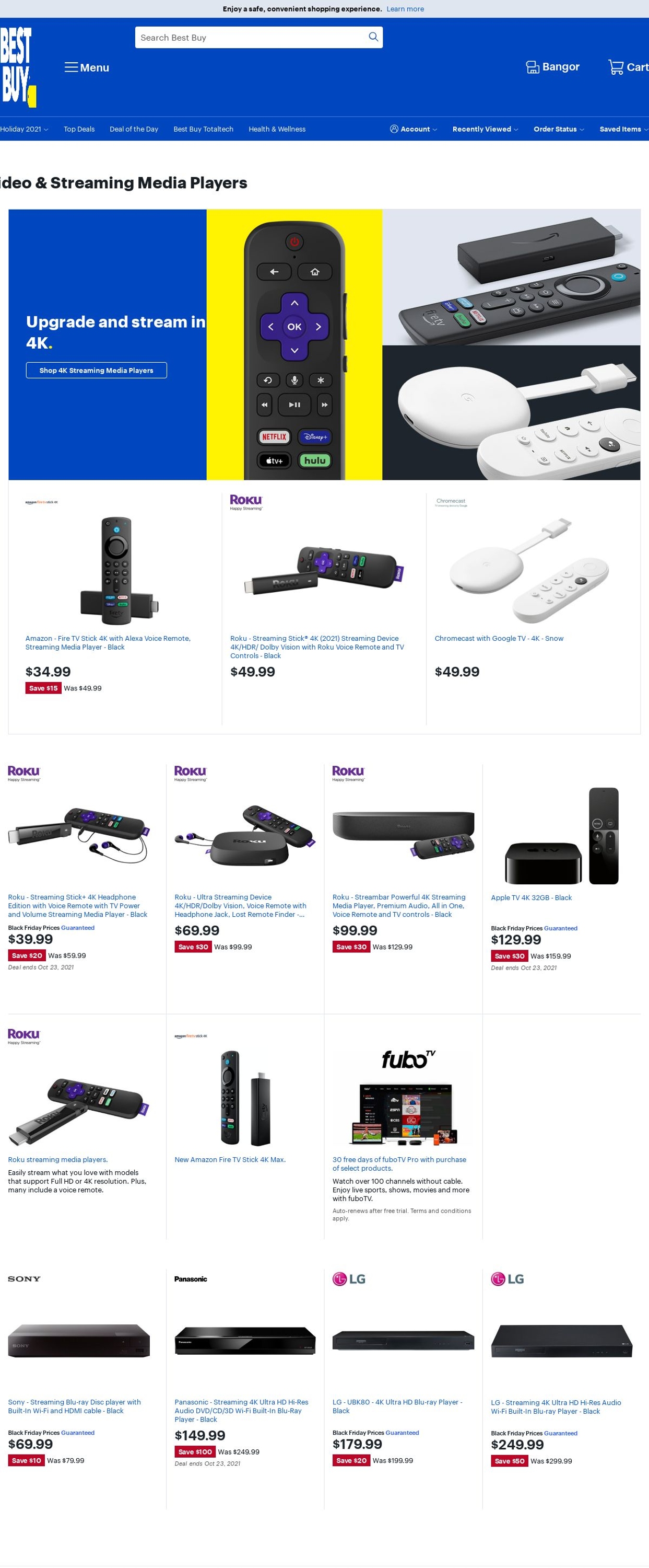 Catalogue Best Buy from 10/22/2021